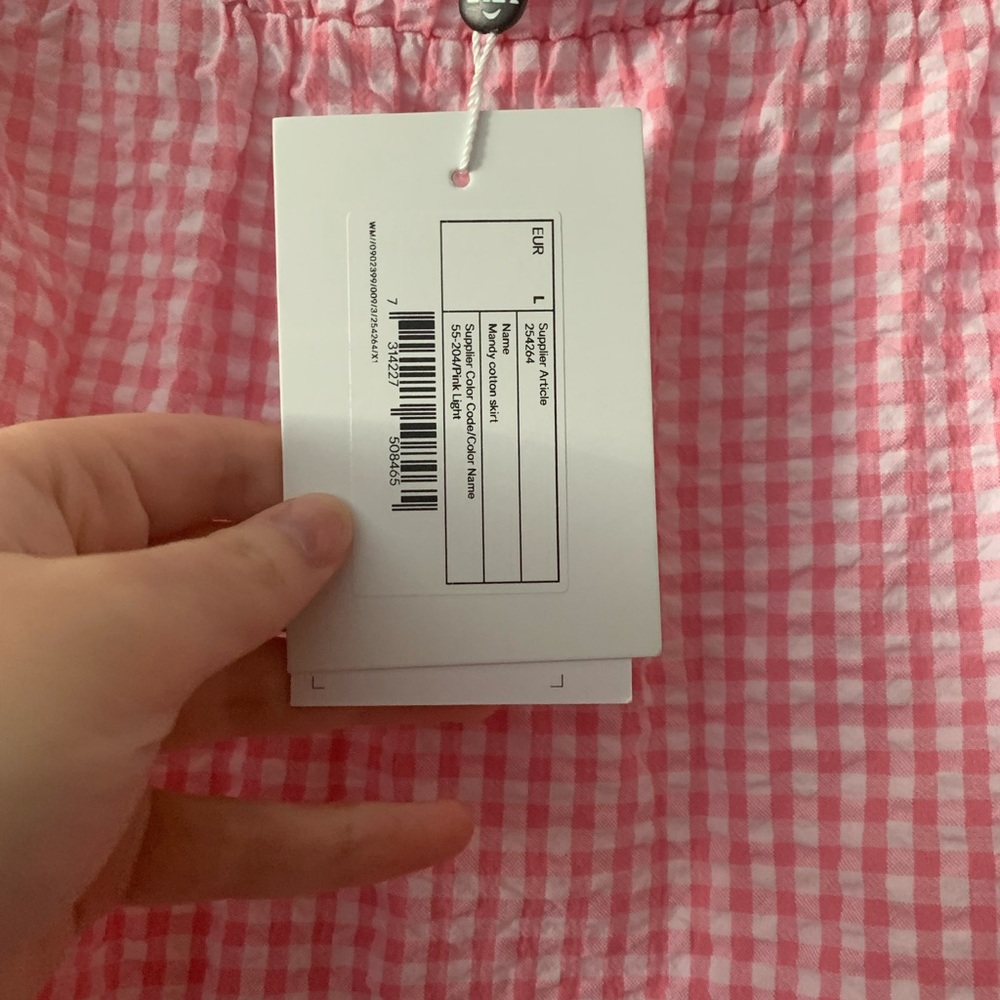 Monki skirt pink